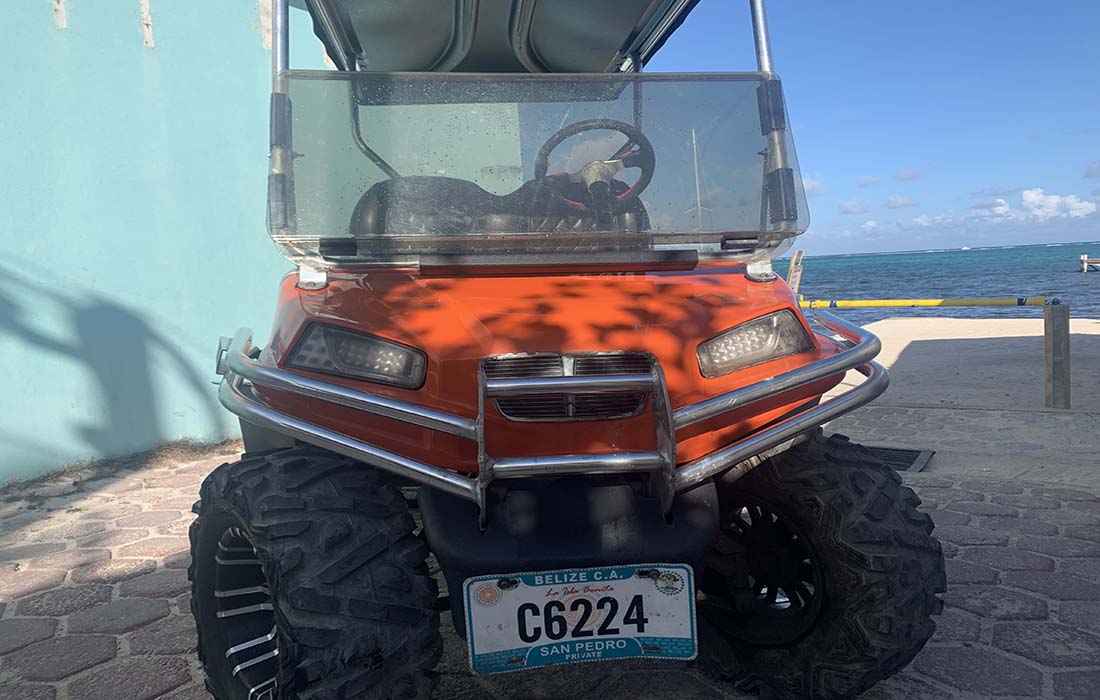 golf cart rental secret beach